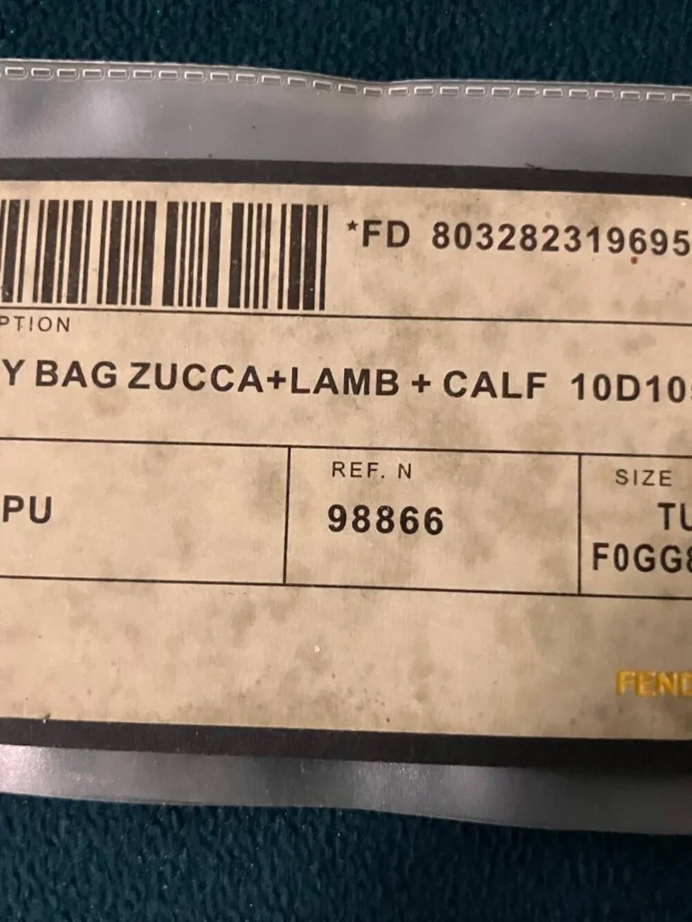 [One Owner] Vintage Fendi Small Spy Bag Black Pebbled Leather Y2K
